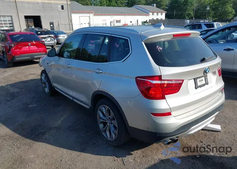 2017 BMW X3 xDrive35I from USA, damaged, VIN 5UXWX7C30H0W39686